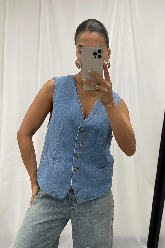 Loe Denim Vest