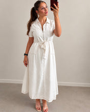 Load image into Gallery viewer, Carlotta Midi Dress White
