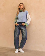 Load image into Gallery viewer, Scarlet Knit Jumper Blue Multi
