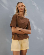 Load image into Gallery viewer, Ranna Tee Chocolate
