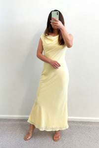 Bello Maxi Dress Lemon