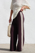Load image into Gallery viewer, Nadia Tailored Track Pants Wine | White Closet
