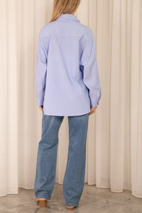 Danill Shirt Blue Stripe