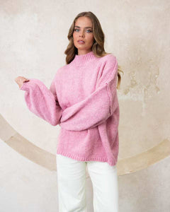 Gemma Knit Jumper Pink