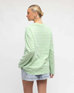 Maddie Long Sleeve Tee Mint