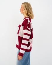 Load image into Gallery viewer, Love Knit Jumper Wine
