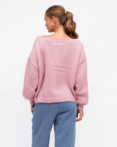 Lemon Cello Knit Pink