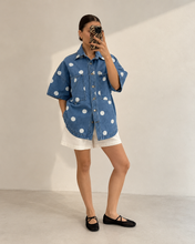 Load image into Gallery viewer, Amara Denim Shacket
