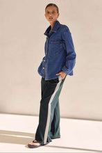 Load image into Gallery viewer, Label Of Love Blue Denim Shacket

