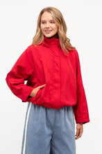 Load image into Gallery viewer, London Wind Breaker Jacket Red | Paper Heart
