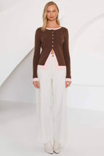 Load image into Gallery viewer, Paige Knit Cardigan Choc Pink
