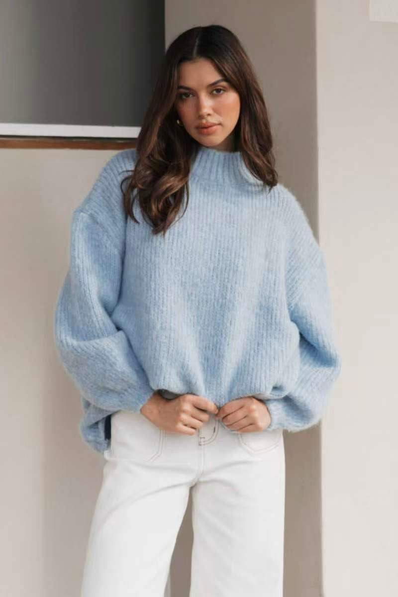 Jada Knit Jumper Blue
