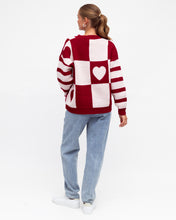 Load image into Gallery viewer, Love Knit Jumper Wine
