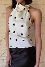 Load image into Gallery viewer, Maja Top Cream Polka Dot
