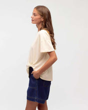 Load image into Gallery viewer, Easy Tuck Tee Cream Label Of Love
