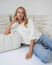 Load image into Gallery viewer, Simone Knit Top Oatmeal | Paper Heart
