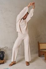 Load image into Gallery viewer, Elenor Knit Pant Cream
