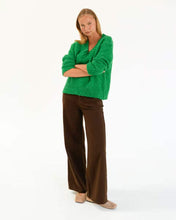 Load image into Gallery viewer, Oxford Knit Jumper Green | Paper Heart
