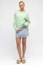 Load image into Gallery viewer, Maddie Long Sleeve Tee Mint
