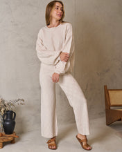 Load image into Gallery viewer, Elenor Knit Pant Cream
