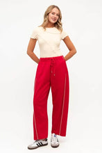 Load image into Gallery viewer, Valerie Track Pants Red | Paper Heart
