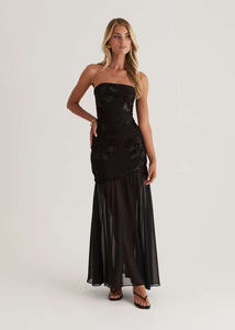 Ines Embroidered Maxi Dress