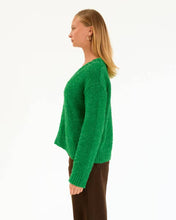 Load image into Gallery viewer, Oxford Knit Jumper Green | Paper Heart
