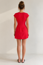 Load image into Gallery viewer, Sunday Mini Dress Red | Paper Heart
