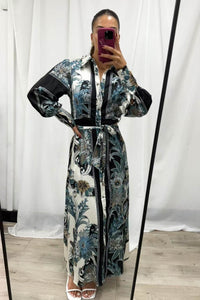 Allegra Maxi Dress Teal Native