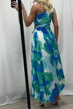 Load image into Gallery viewer, Korren Maxi Dress Blue Green
