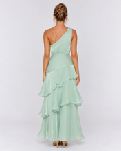 Load image into Gallery viewer, Bailee One Shoulder Maxi Dress Mint
