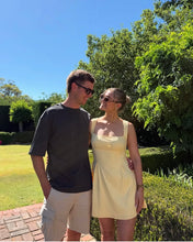 Load image into Gallery viewer, Antonia Mini Dress Yellow
