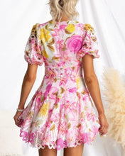 Load image into Gallery viewer, Cassia Mini Dress Pink Floral
