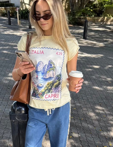 Paper Heart Italia Tee Butter