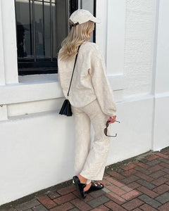 Elenor Knit Pant Cream