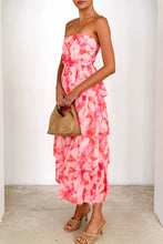 Load image into Gallery viewer, Tenzin Maxi Dress Melon Splash
