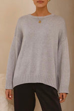 Load image into Gallery viewer, White Closet Bess Knit Jumper Grey
