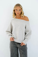 Load image into Gallery viewer, Riah Knit Jumper Oatmeal
