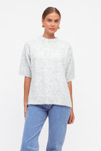 Load image into Gallery viewer, Sovie Short Sleeve Knit Grey
