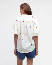Load image into Gallery viewer, Amore Heart Cotton Shirt White
