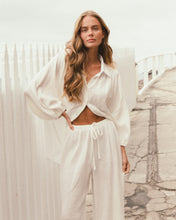 Load image into Gallery viewer, Ella Cotton Shirt White
