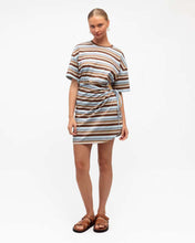 Load image into Gallery viewer, Olivia Stripe Mini Dress Paper Heart
