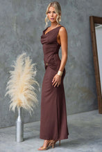 Load image into Gallery viewer, Valli Maxi Dress Brown
