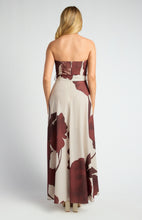 Load image into Gallery viewer, Jules Maxi Dress Chocolate Floral
