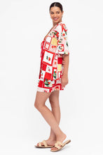 Load image into Gallery viewer, Cherry Pop Linen Blend Skirt
