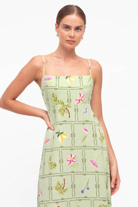 Caralee Botanical Maxi Dress