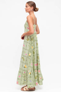 Caralee Botanical Maxi Dress