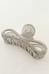Candice Hair Claw Clip Gray