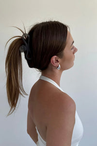 Candice Hair Claw Clip Gray