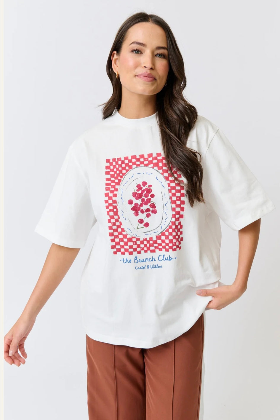 Jeana Tee - Cherry Graphic